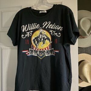 NWOT Daydreamer T-Shirt with Willie Nelson Design